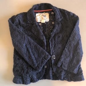 Tabitha from Anthropologie navy blazer size 10